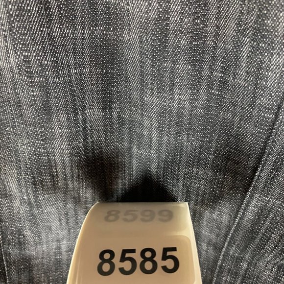 Sandro Blazer Women's Large Black Stretch Peplum Hem Button Front NWT‎ 8585 - Picture 7 of 7